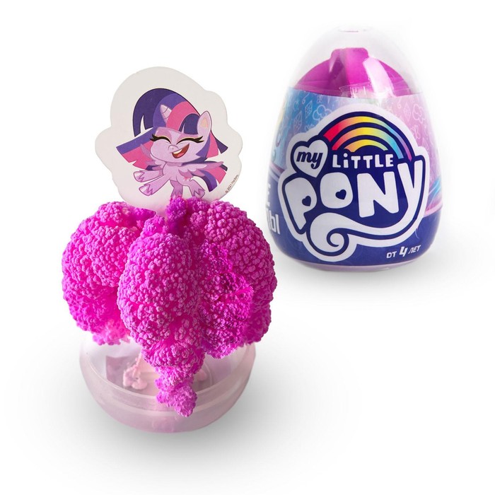 

Яйцо-сюрприз "Вырасти кристалл", набор для опытов, My little pony МИКС, My Little Pony