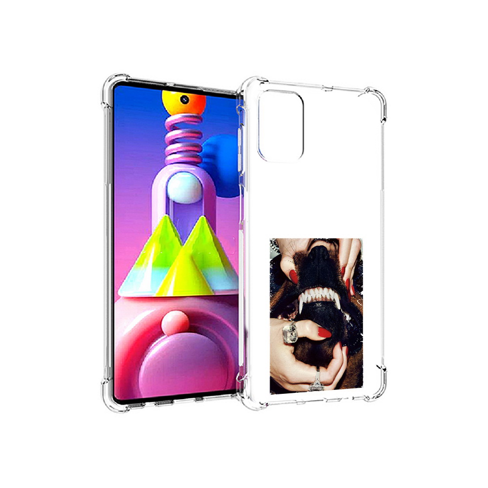 

Чехол MyPads Tocco для Samsung Galaxy M51 маникюр (PT156838.490.457), Прозрачный, Tocco