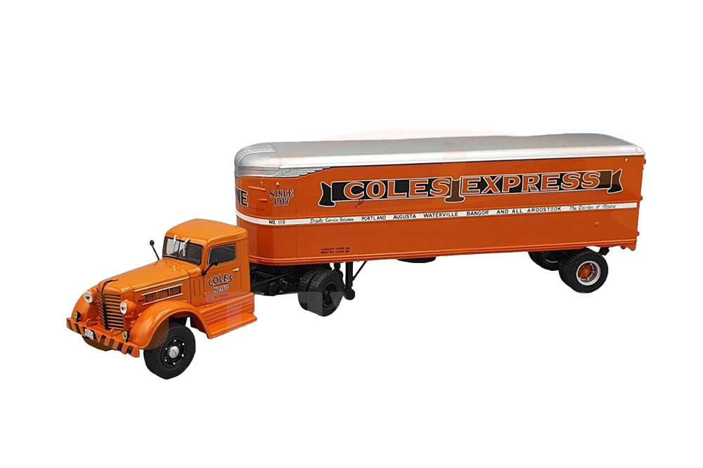 

Модель коллекционная ALTAYA Federal 45M 1947 фургон coles express, Оранжевый