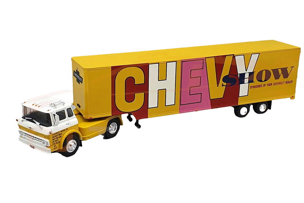 

Модель коллекционная ALTAYA Chevrolet tilt cab C65 1960 chevy show, Желтый