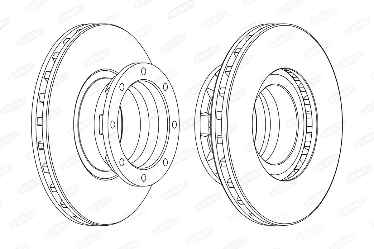 

Тормозной диск Beral BCR187A