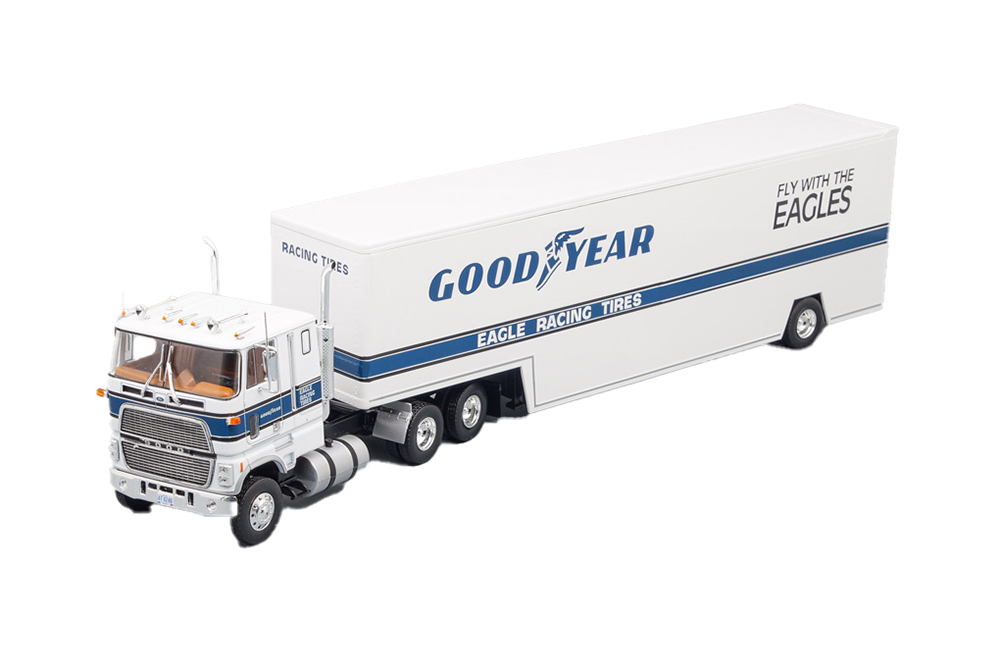 

Модель коллекционная ALTAYA Ford clt 9000 1978 фургон good year