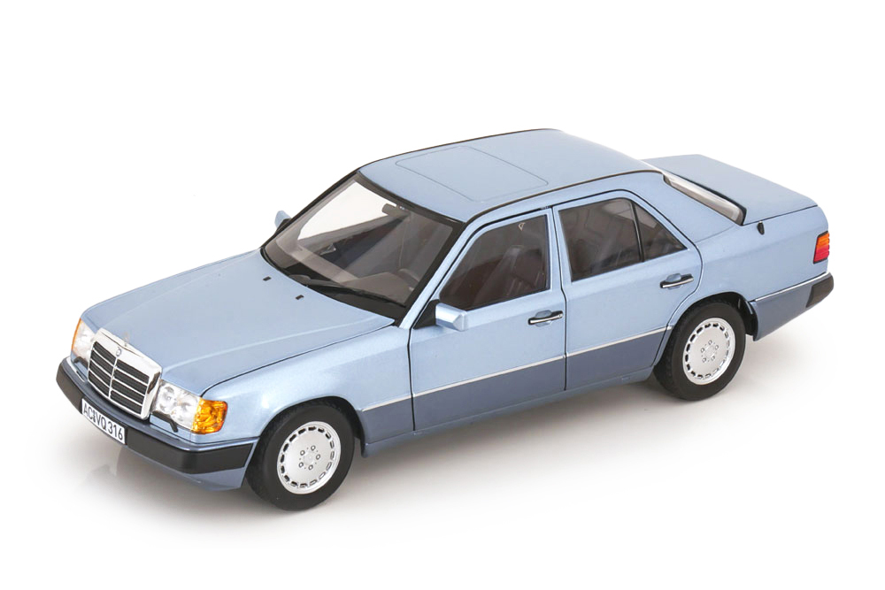 

Модель коллекционная NOREV Mercedes W124 230 e 1990 blue / мерседес е-класс голубой