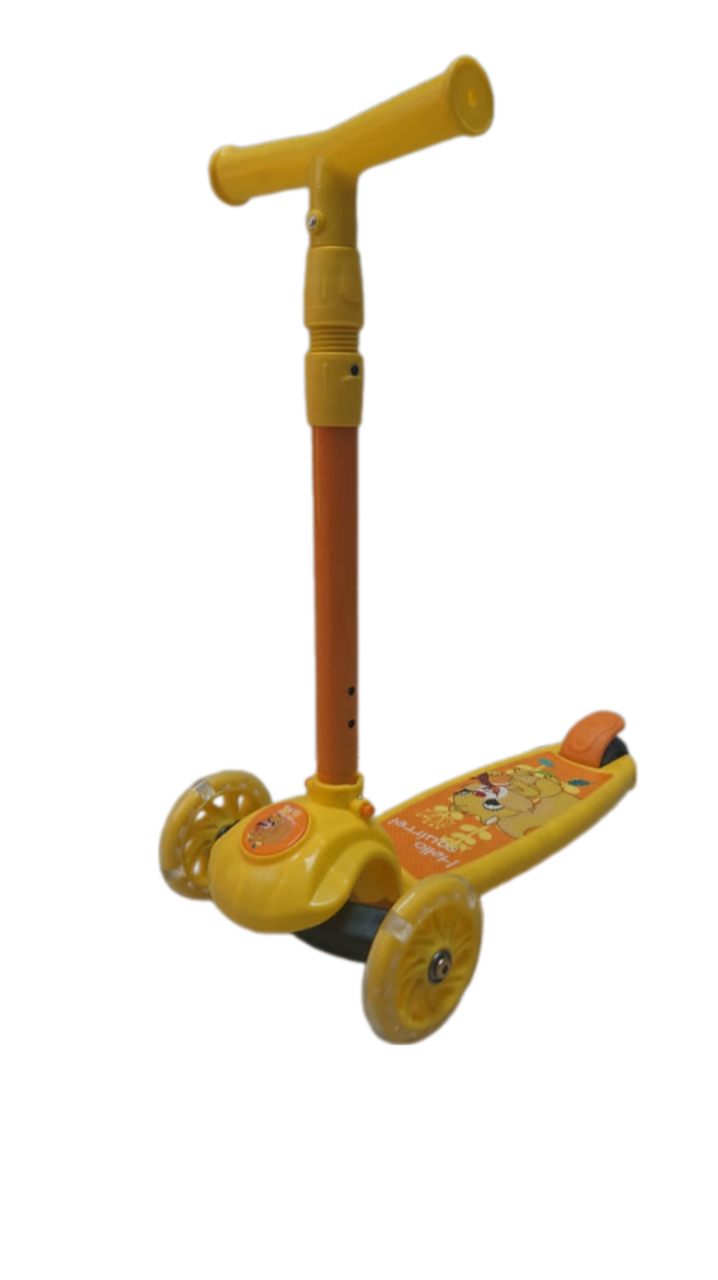 Детский самокат Luxmom YL-603 желтый