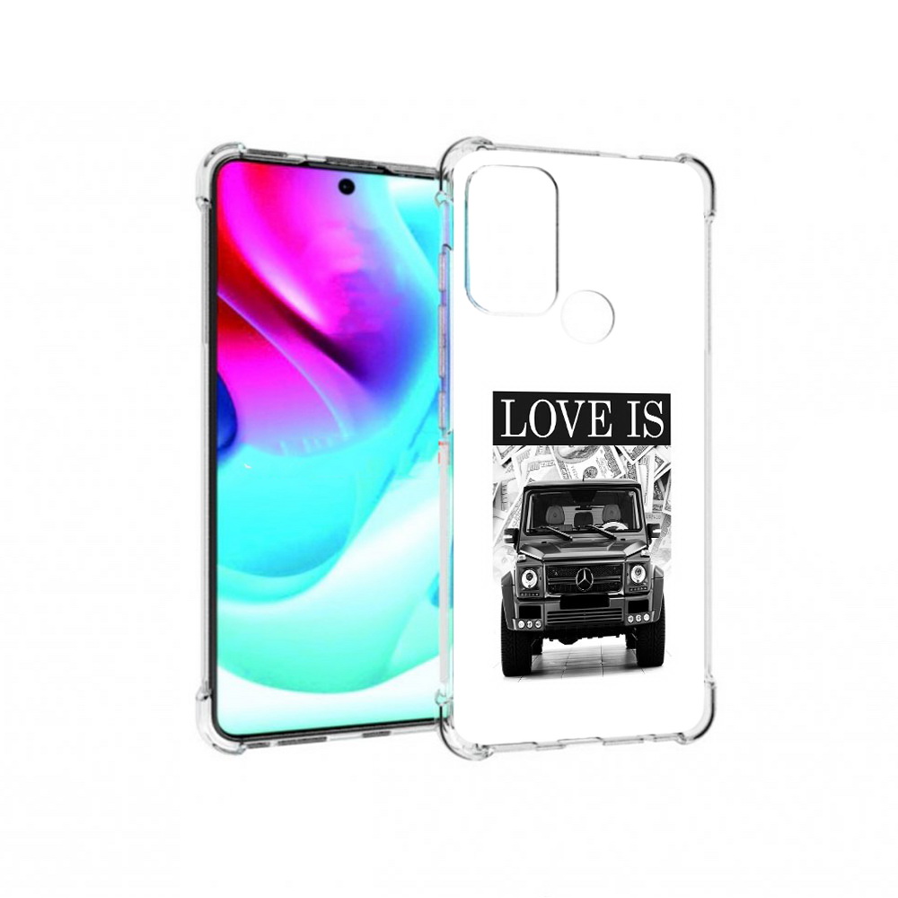 

Чехол MyPads Tocco для Motorola Moto G60S гелик (PT227079.361.285), Прозрачный, Tocco