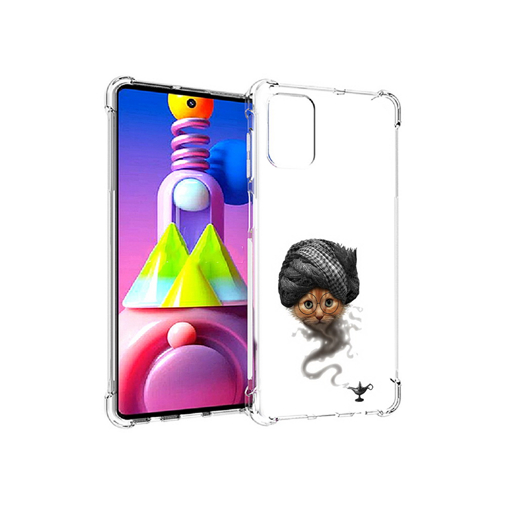 Чехол MyPads Tocco для Samsung Galaxy M51 кот джин (PT156838.490.398)