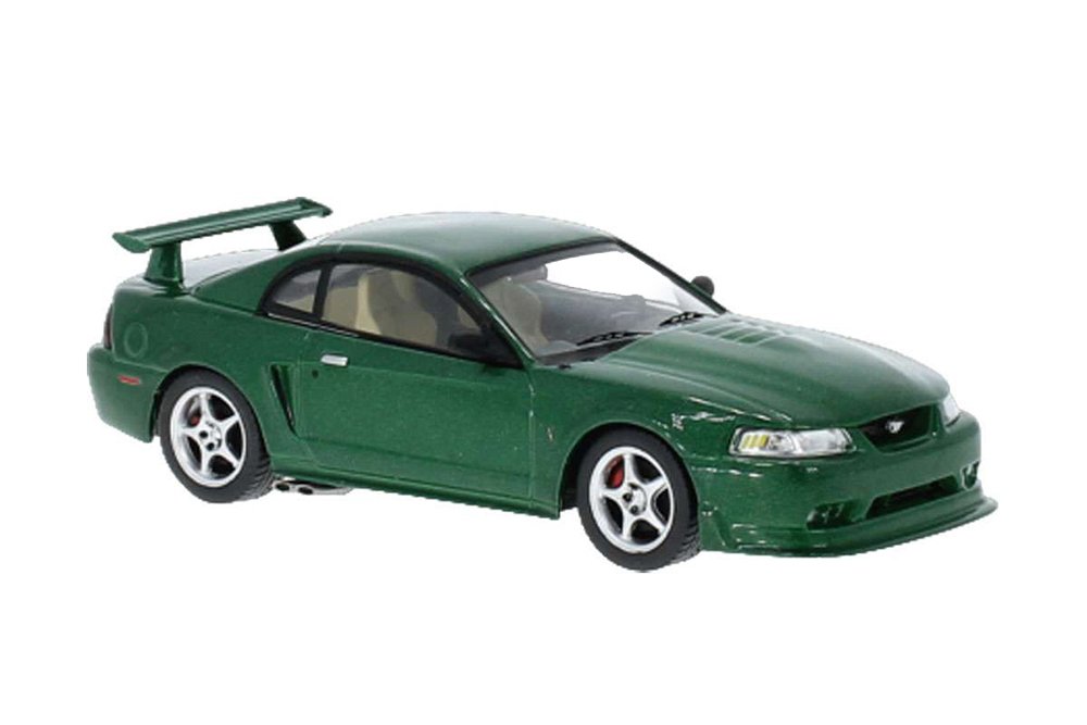 

Модель коллекционная IXO Ford mustang stv cobra r 2000 green metallic, Зеленый