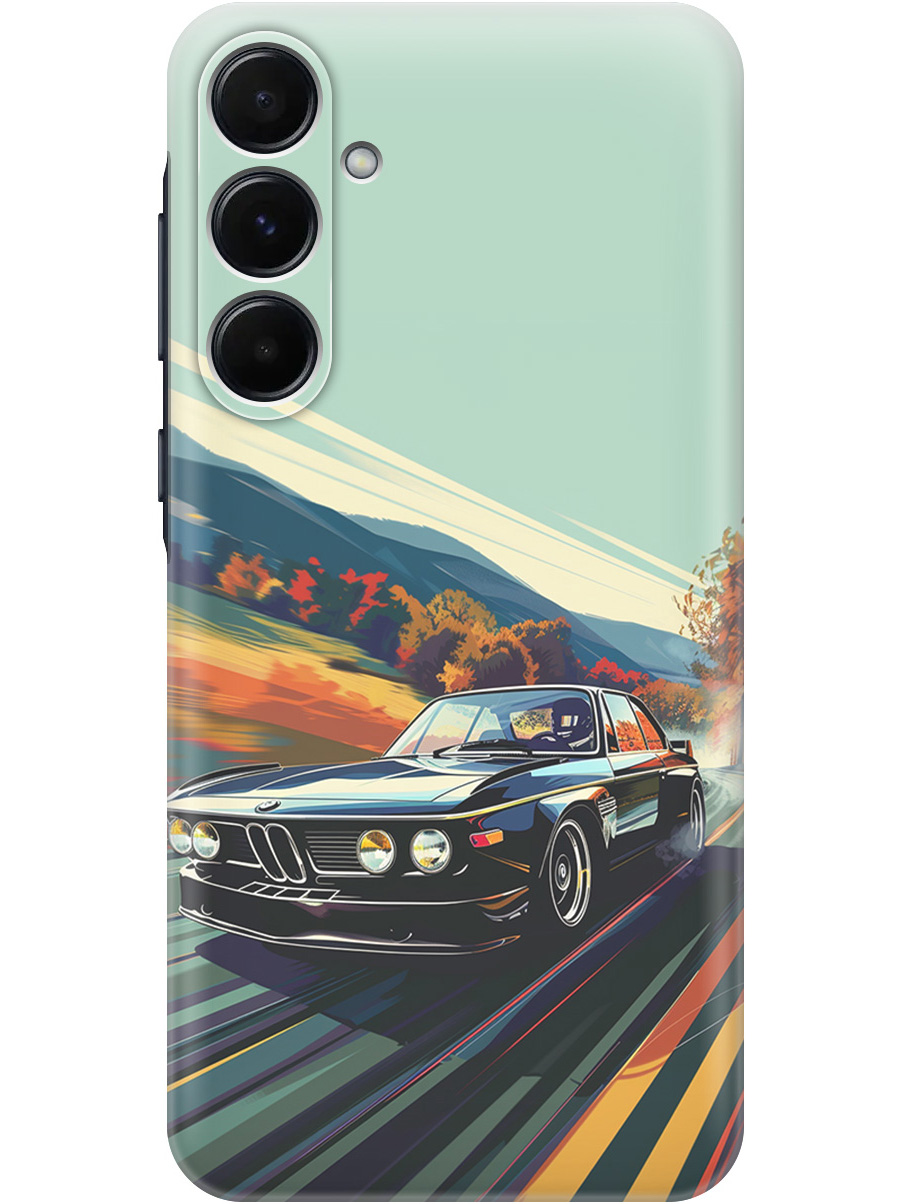 

Силиконовый чехол на Samsung Galaxy A55 с принтом "Гоночный BMW", Прозрачный;оранжевый;черный, 780484285