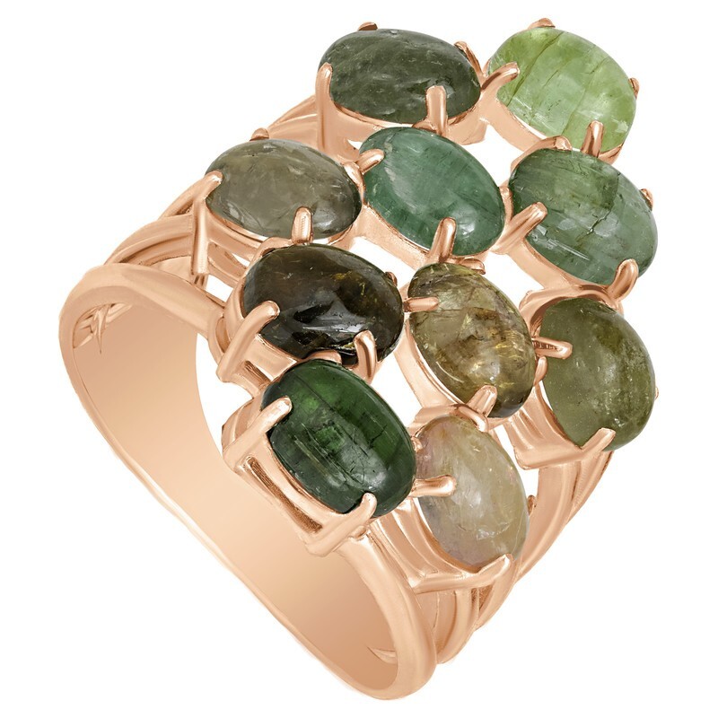 

Кольцо из серебра с турмалином р. LAZURIT-ONLINE 791502, 791502