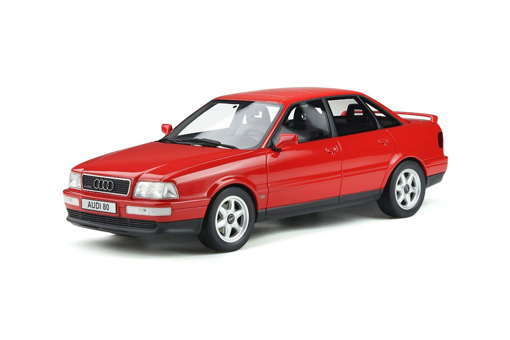 Модель коллекционная OTTO Audi 80 quattro competition 1994 red / ауди кватро компетишн