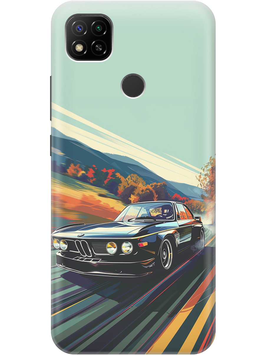 

Силиконовый чехол на Xiaomi Redmi 10A / 9C с принтом "Гоночный BMW", Прозрачный;оранжевый;черный, 723311785