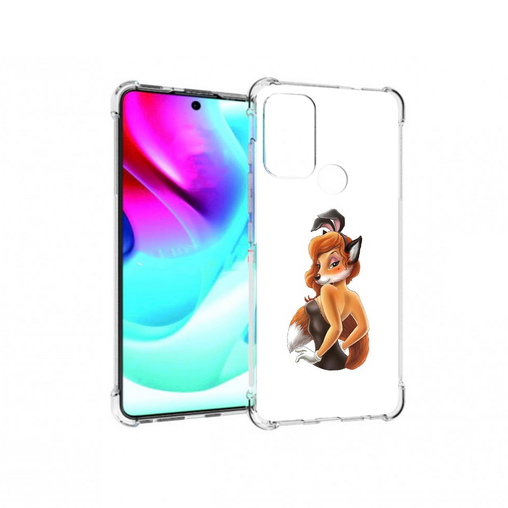 

Чехол MyPads Tocco для Motorola Moto G60S баронесса (PT227079.361.227), Прозрачный, Tocco