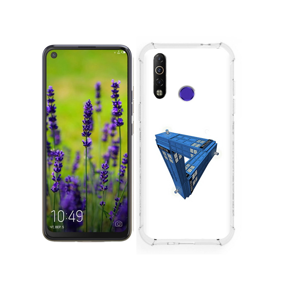 

Чехол MyPads Tocco для Tecno Camon 12 головолока абстракция, Tocco