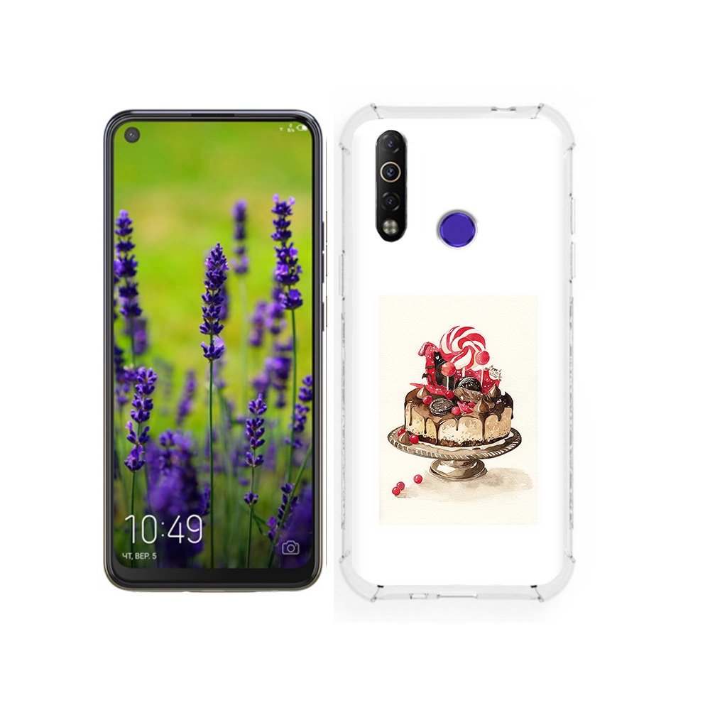 

Чехол MyPads Tocco для Tecno Camon 12 вкусный торт, Tocco