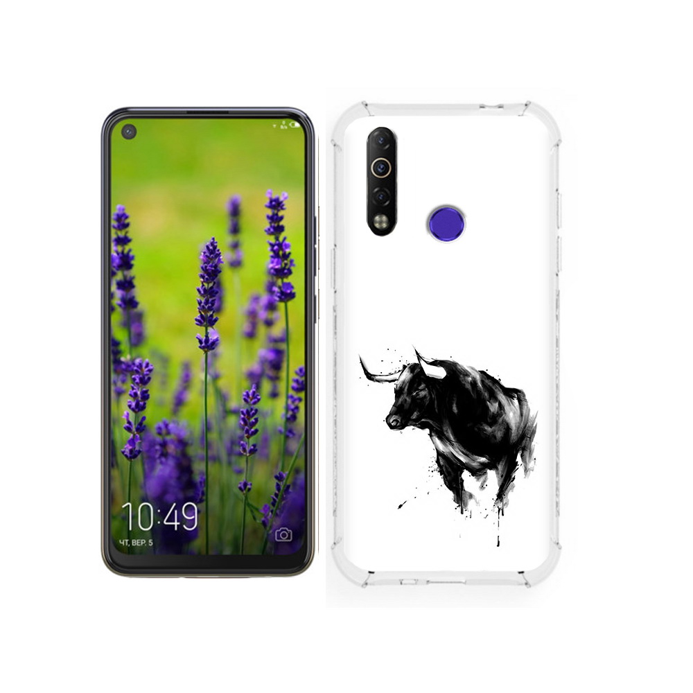 

Чехол MyPads Tocco для Tecno Camon 12 бык, Tocco
