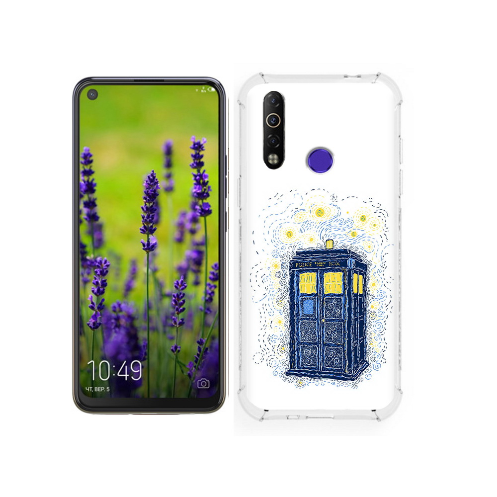 

Чехол MyPads Tocco для Tecno Camon 12 будка рисунок, Tocco