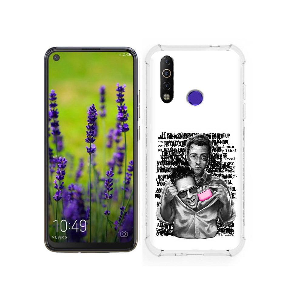 

Чехол MyPads Tocco для Tecno Camon 12 бойцовский клуб, Tocco