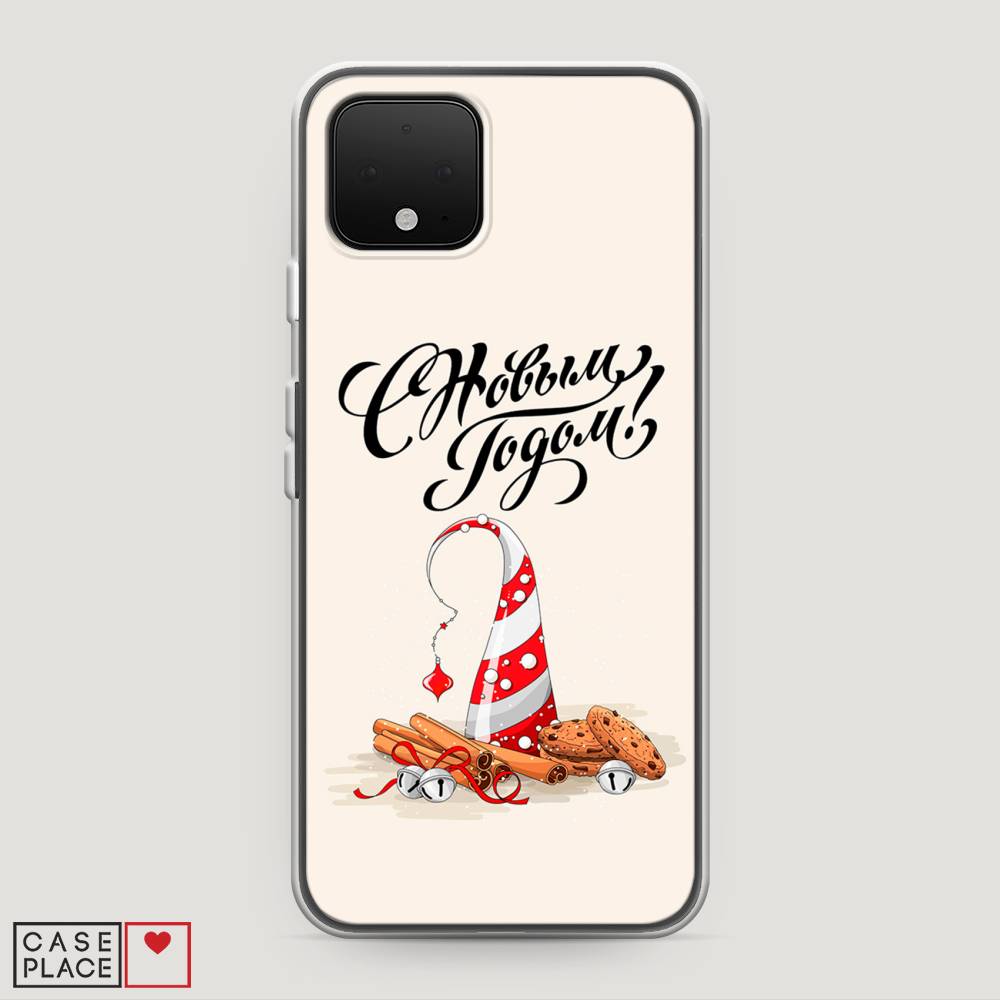 

Чехол на Google Pixel 4 "Подарки на Новый Год", Бежевый;красный;черный, 270250-5