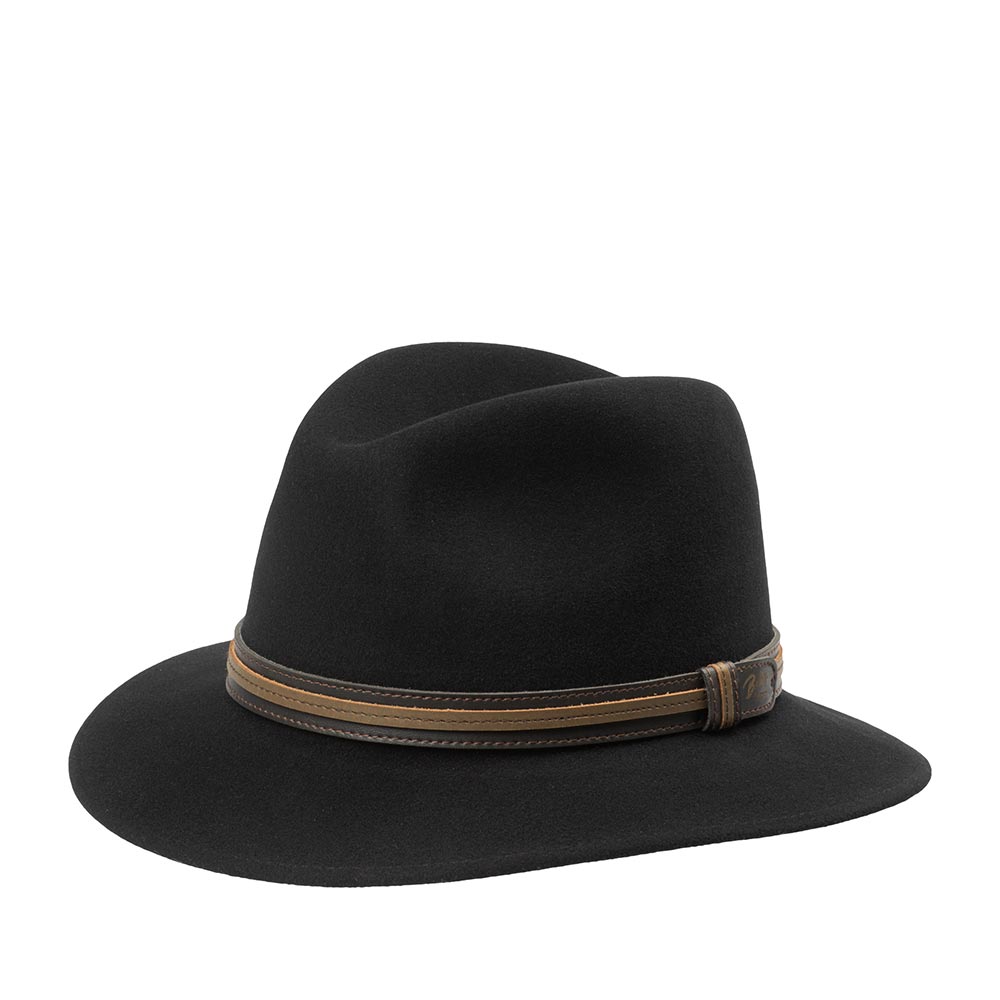 Шляпа мужская Bailey 37158 BRANDT черная, р. 59