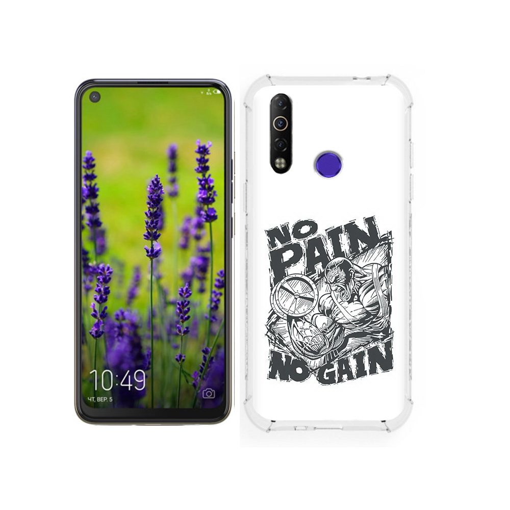 

Чехол MyPads Tocco для Tecno Camon 12 бодибилдинг тяжелая работа, Tocco