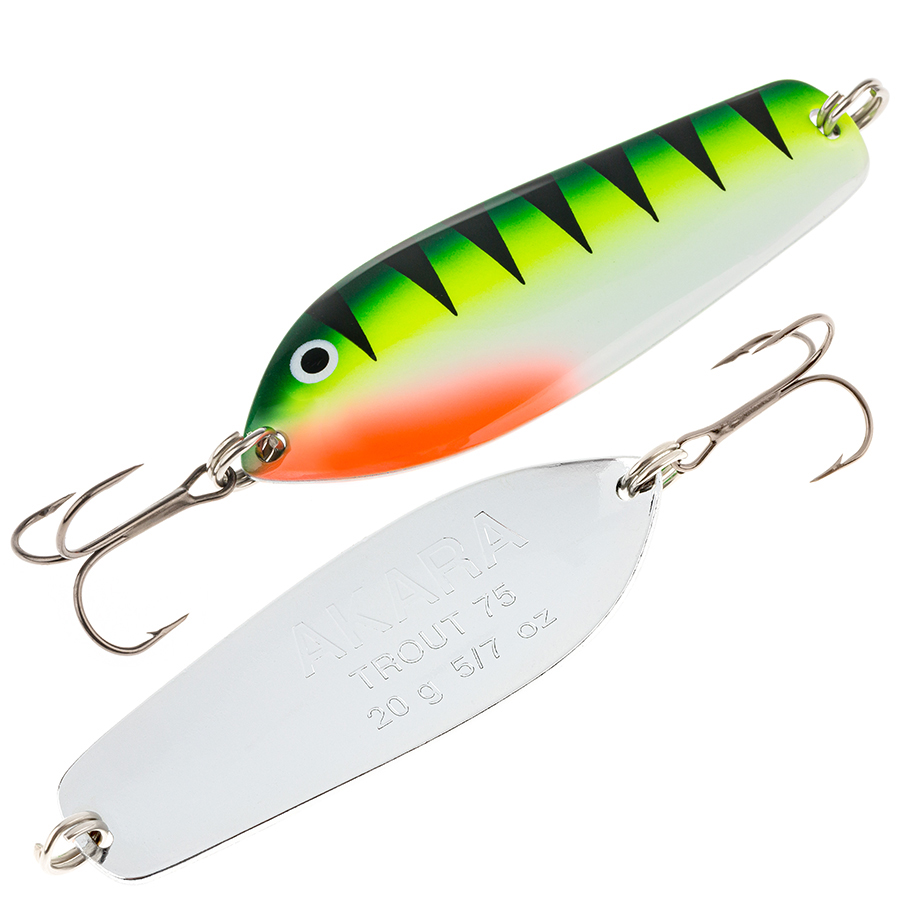 

Блесна колебалка Akara Action Series Trout 20гр. 18-SIL, Trout 20