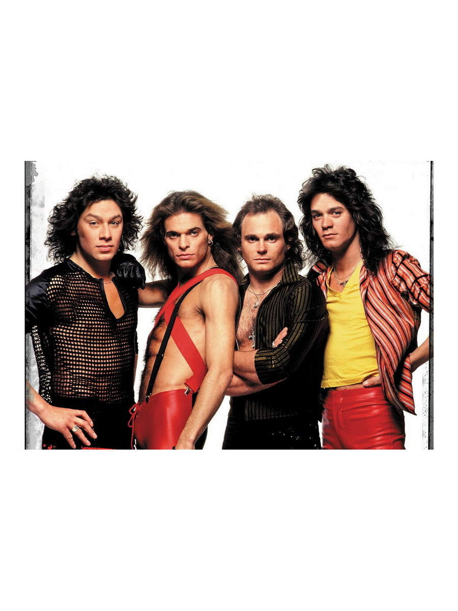 

Постер DRABS A3 Ван Хален 2