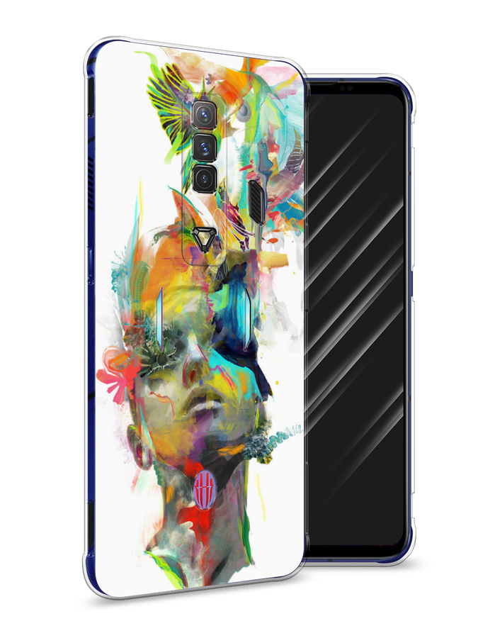 Чехол Awog на ZTE Nubia Red Magic 7 / ЗТЕ Нубиа Ред Мэджик 7 