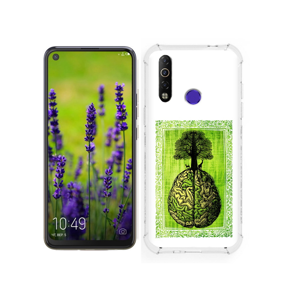 

Чехол MyPads Tocco для Tecno Camon 12 абстракция здоровый мозг, Tocco
