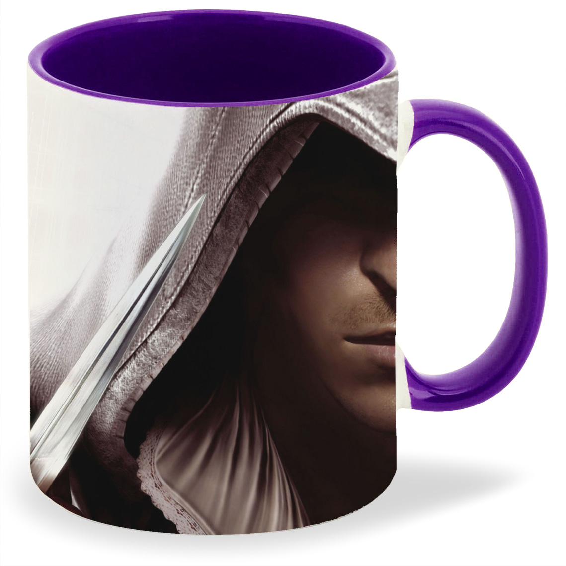 

Кружка CoolPodarok Assasins Creed Крупный План Лицо, Assasins Creed Крупный План Лицо