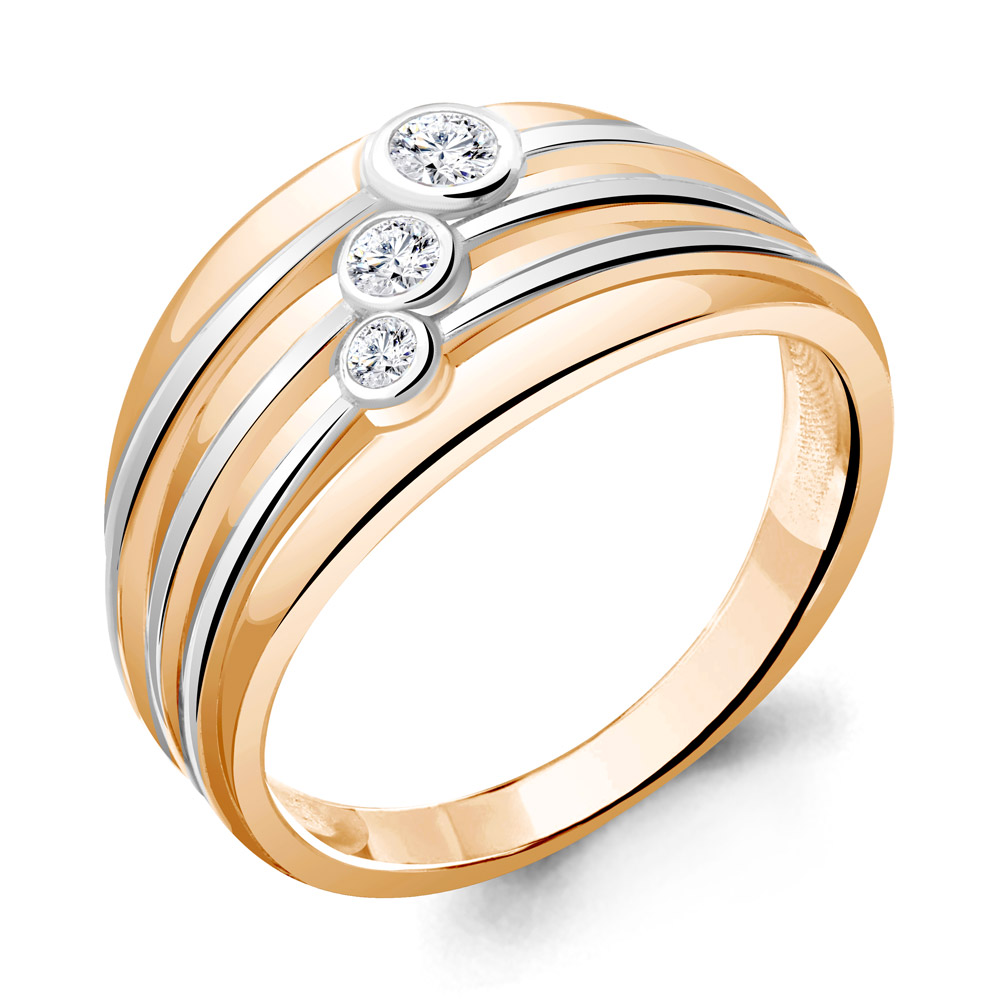 

Кольцо из серебра с фианитом Aquamarine Aquamarine 67137А_925_з р. 19,5, 67137А_925_з