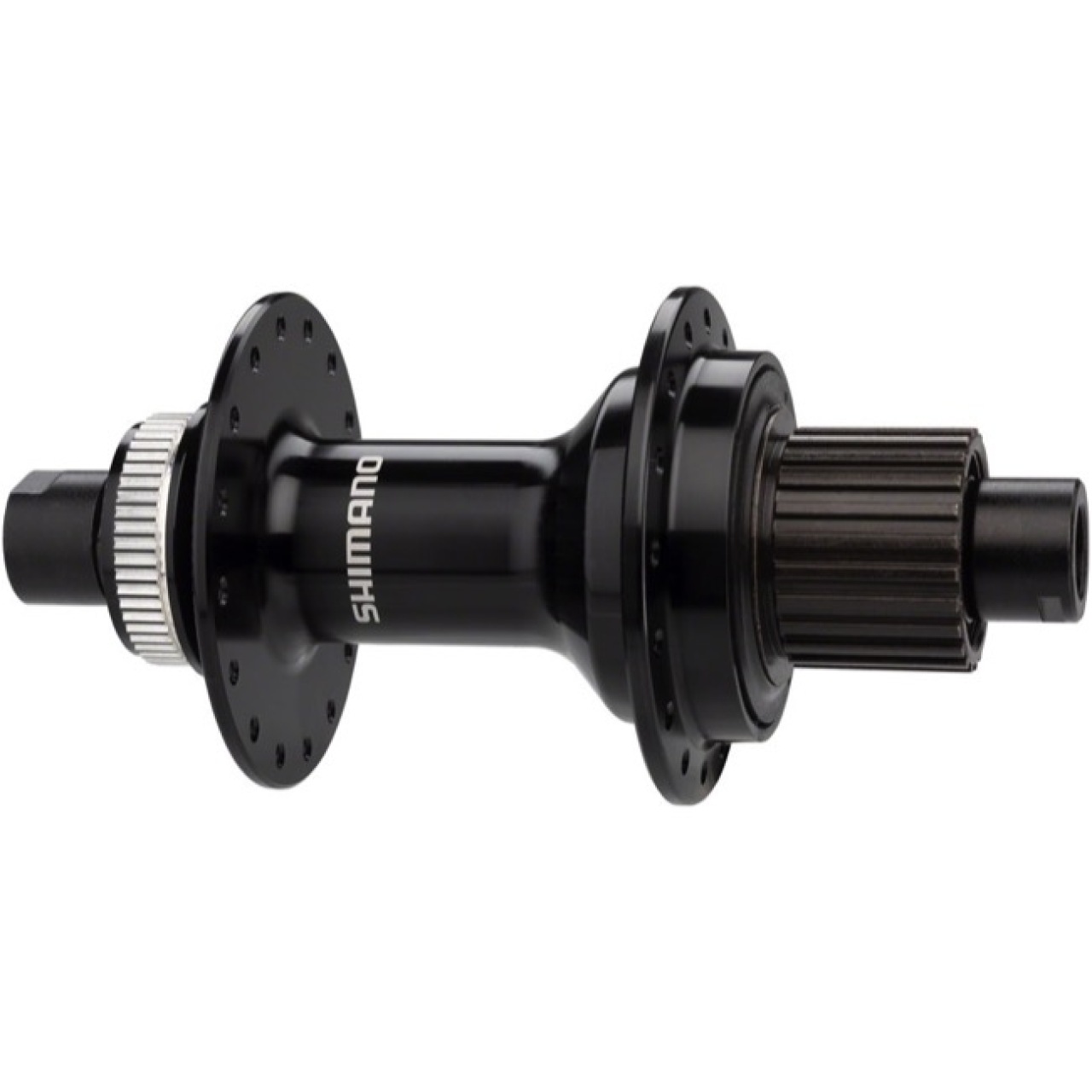 Втулка задняя Shimano MT510, 32 отв, 12 ск, под полую ось 12мм, OLD 142мм (без оси)