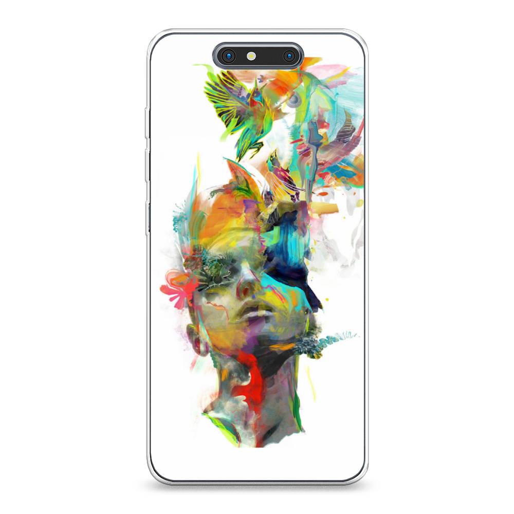 

Чехол Awog на ZTE Blade V8 / ЗТЕ Блэйд V8 "Теория мечты", Разноцветный, 131250-10