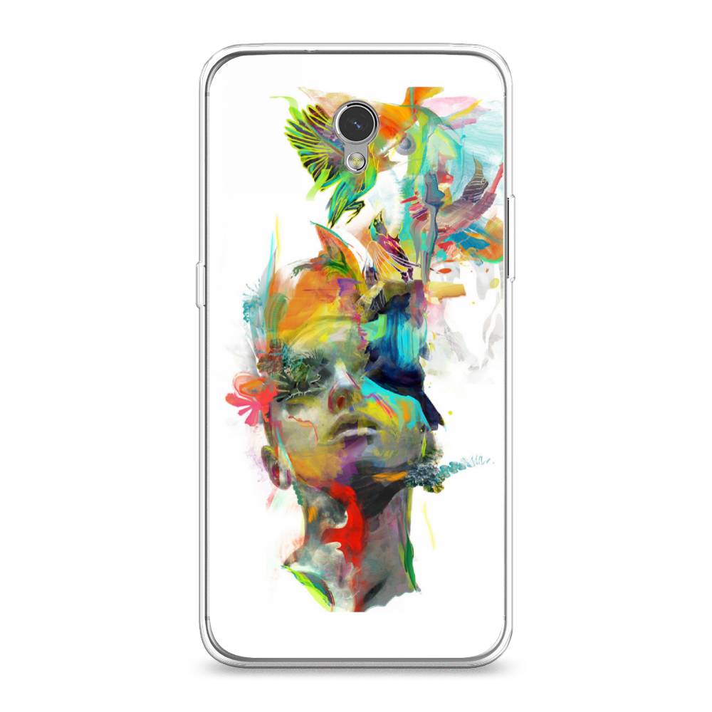 

Чехол Awog на ZTE Blade V7 / ЗТЕ Блэйд V7 "Теория мечты", Разноцветный, 131150-10