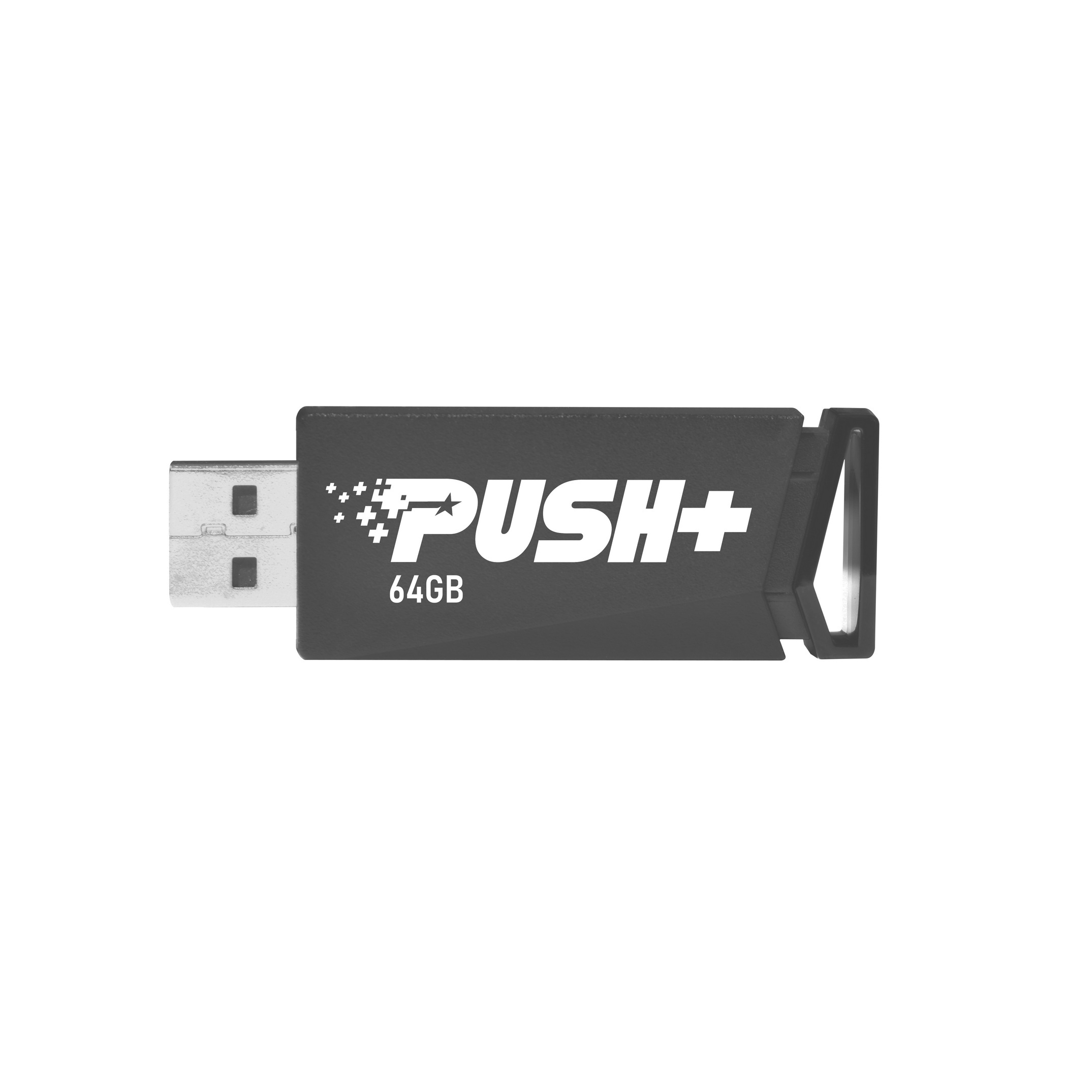

Флешка PATRIOT Push PSF64GPSHB32U 64 Гб Black 64 ГБ Black (PSF64GPSHB32U), Push PSF64GPSHB32U 64 Гб Black