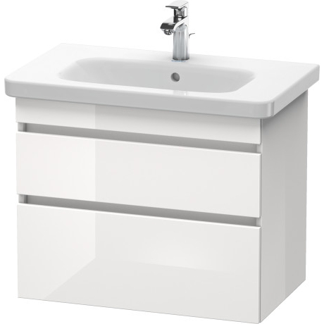 фото Тумба под раковину duravit durastyle 80 белая глянцевая