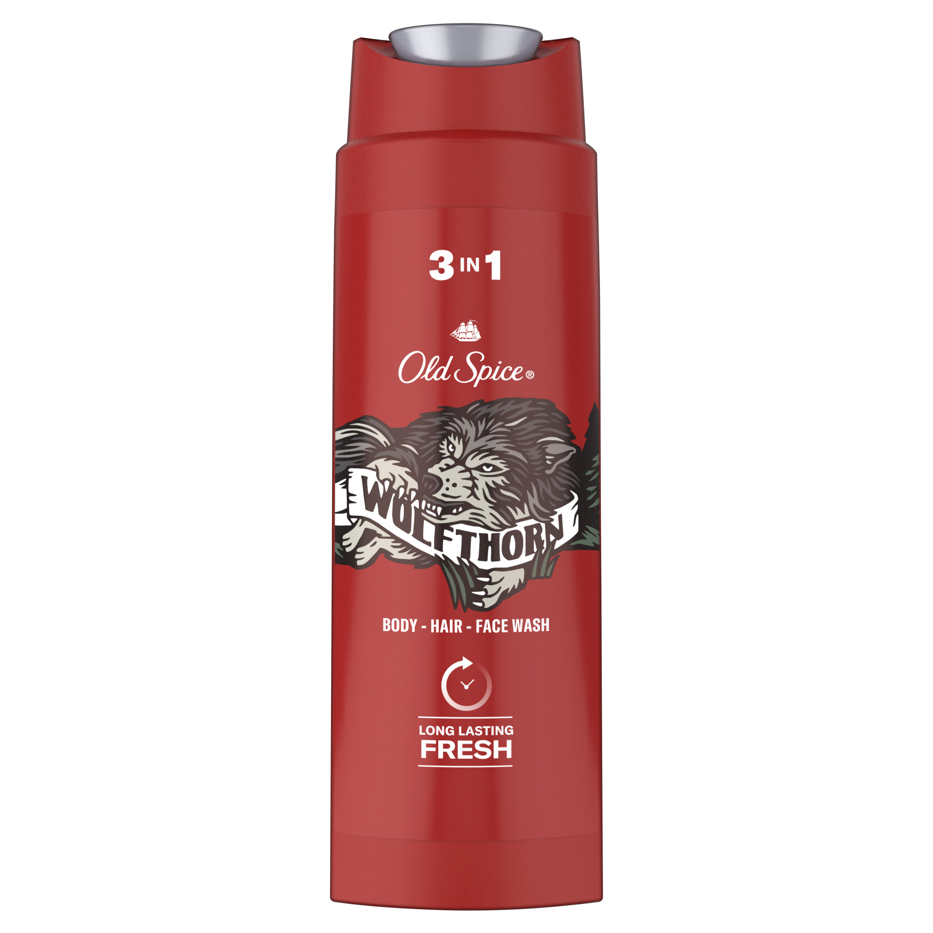 Гель для душа Old Spice Wolfthorn 3 в 1 для лица, тела и волос 250 мл