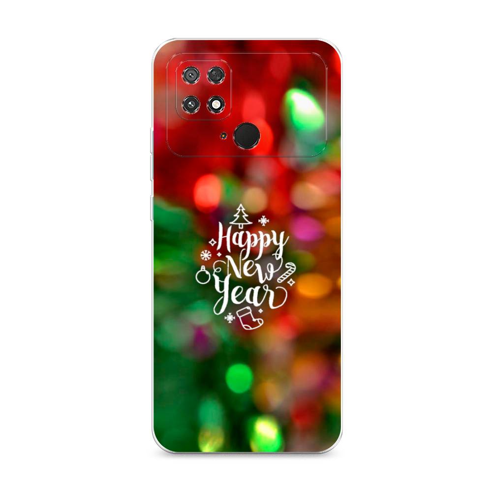 

Чехол для Xiaomi Poco C40 "Новый Год на елке", Зеленый;красный;желтый, 315850-5