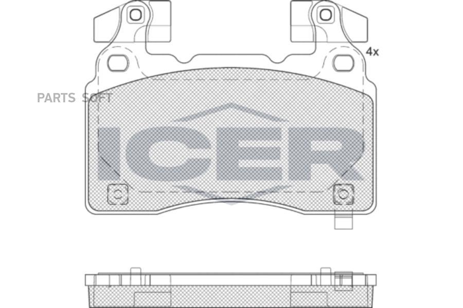 

Колодки дисковые задние Chevrolet Cruze/Orlando 1.4-2.0 09>