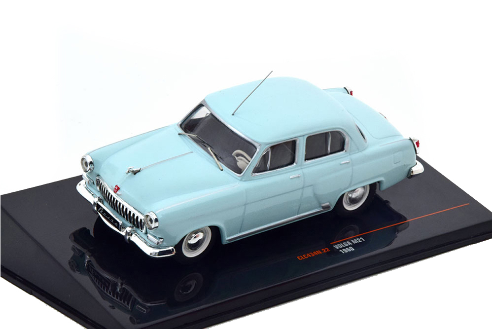 

Модель коллекционная IXO Горький м 21 1960 голубой