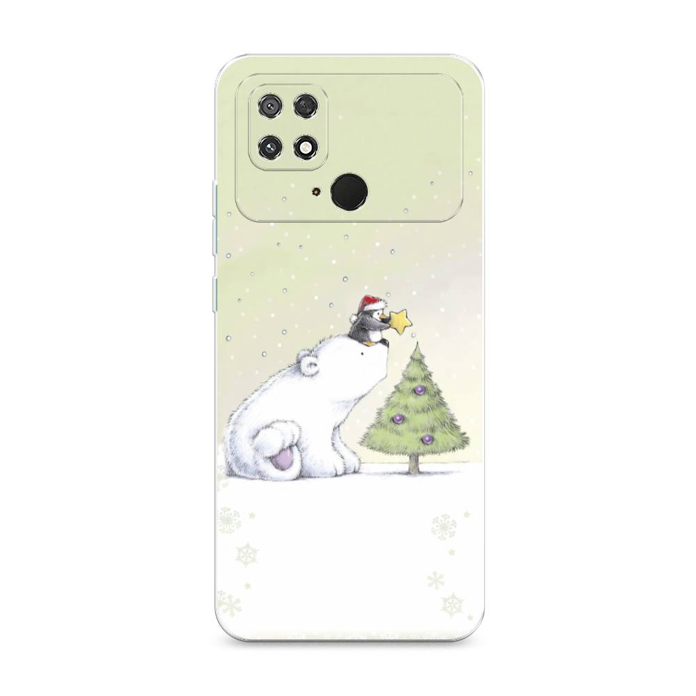 

Чехол для Xiaomi Poco C40 "Украшение елки", Белый;бежевый, 315850-5