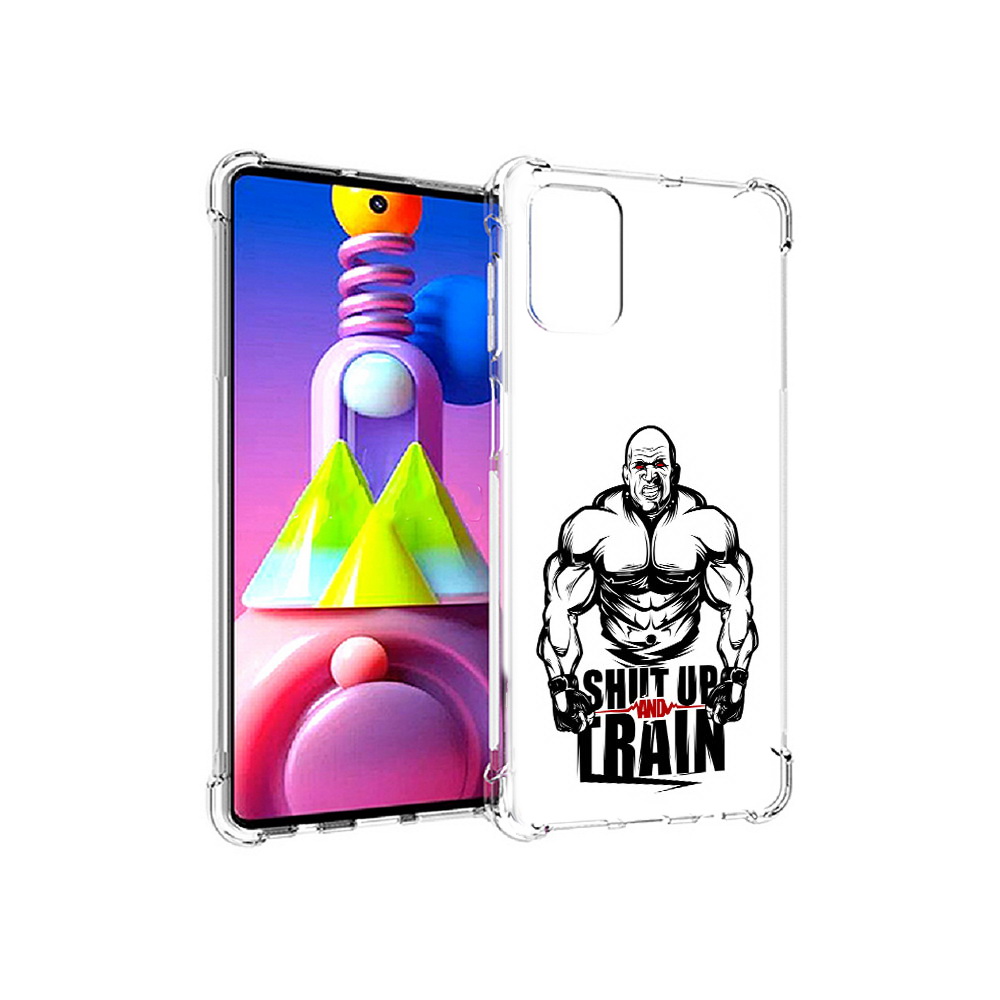 

Чехол MyPads Tocco для Samsung Galaxy M51 здоровое тело (PT156838.490.356), Прозрачный, Tocco