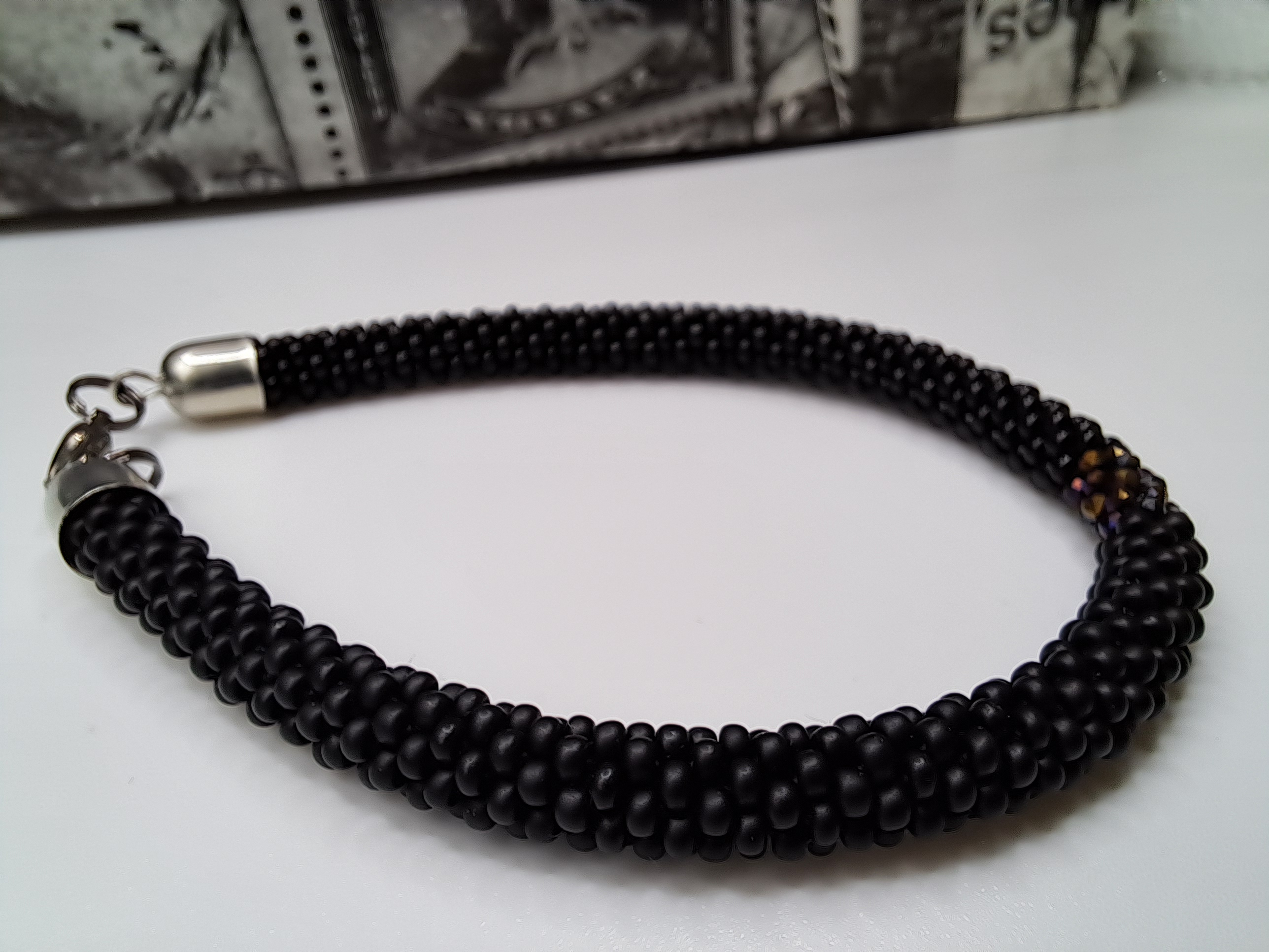 

Браслет из бижутерного сплава 18 см NoBrand бр002, гематит, бр002