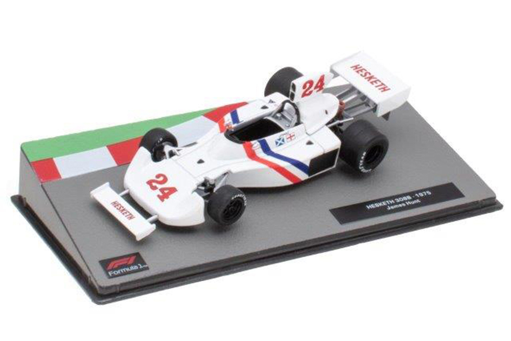 

Модель коллекционная ALTAYA Hesketh 308B #24 "hesketh racing" james hunt 1975, Белый