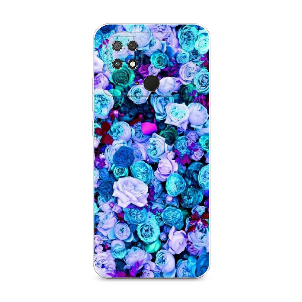 

Чехол для Xiaomi Poco C40 "Цветочный ковер", Фиолетовый, 315850-2