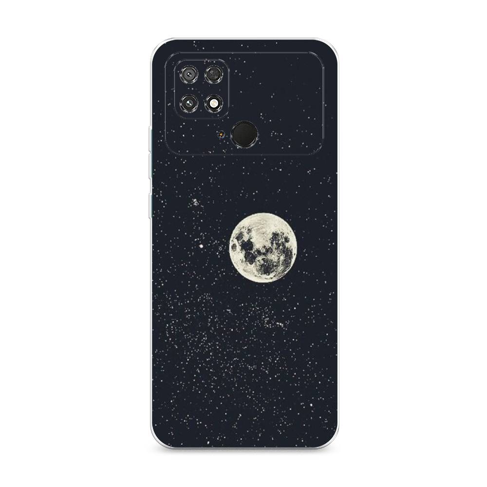 

Чехол на Poco C40 "Полнолуние", Красный, 315850-2