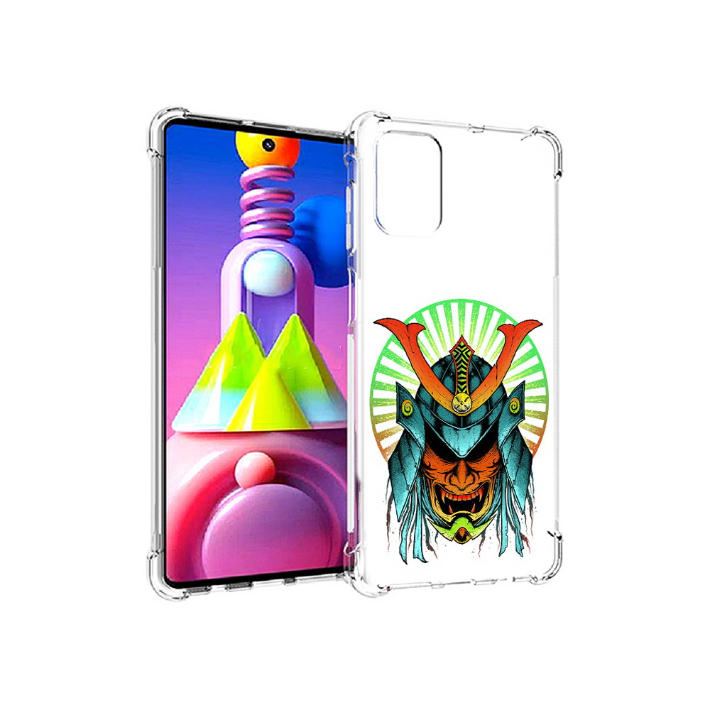 

Чехол MyPads Tocco для Samsung Galaxy M51 ешимитсу рисунок (PT156838.490.345), Прозрачный, Tocco