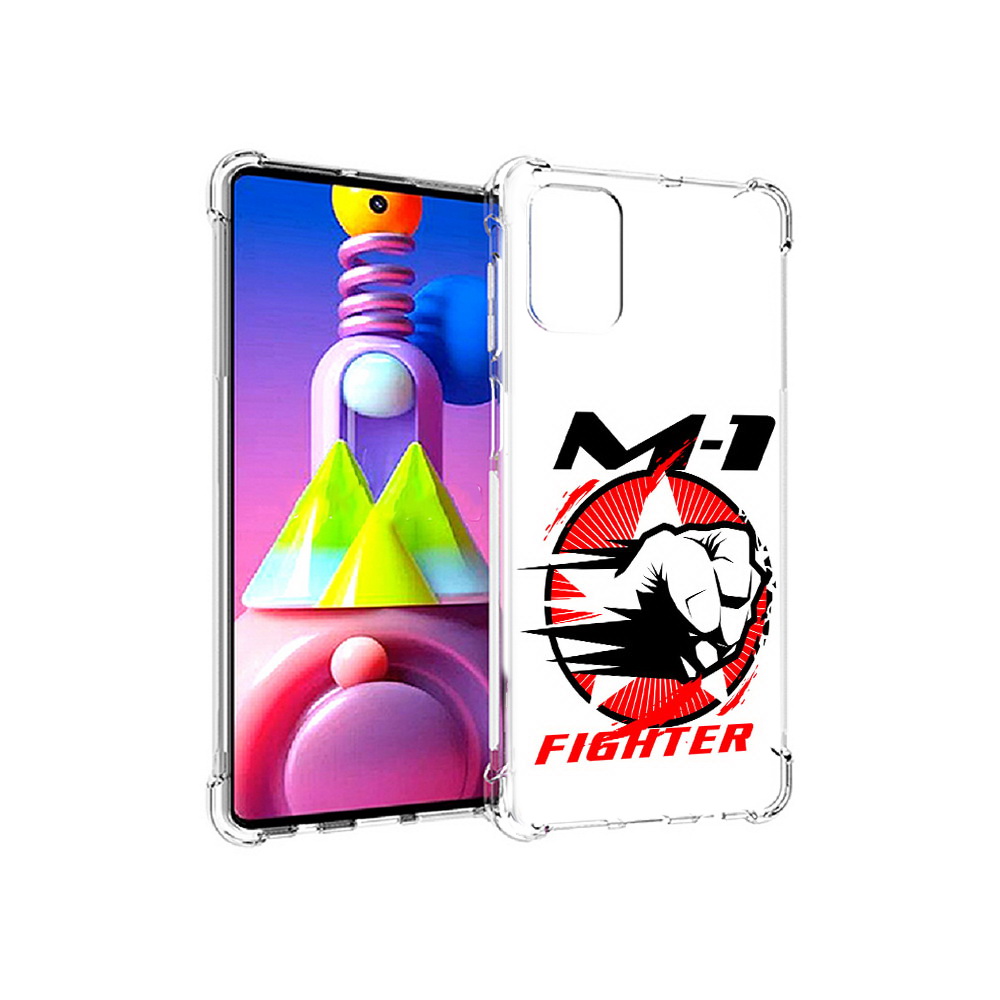 

Чехол MyPads Tocco для Samsung Galaxy M51 единоборства М-1 (PT156838.490.342), Прозрачный, Tocco