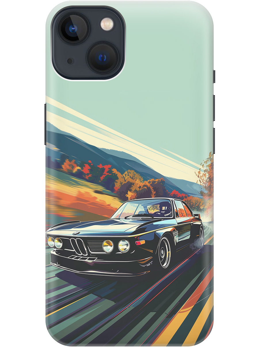 

Силиконовый чехол на Apple iPhone 13 с принтом "Гоночный BMW", Прозрачный;оранжевый;черный, 732240985