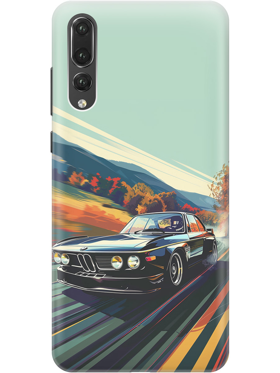 

Силиконовый чехол на Huawei P20 Pro с принтом "Гоночный BMW", Прозрачный;оранжевый;черный, 717872385