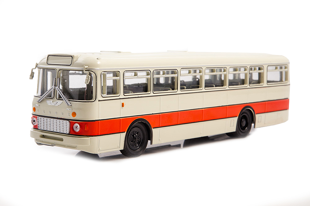 

Модель коллекционная MODIMIO IKARUS-556 red/white / ИКАРУС-556 (наши автобусы #38), Белый;красный